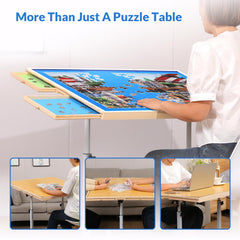 BittPicc table's felt surface minimizes slips and loss during play.