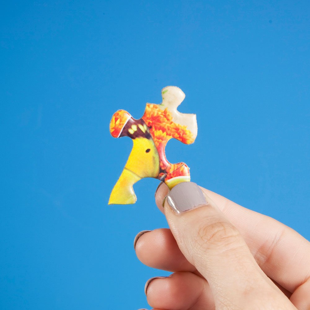 Bits and Pieces 300-piece large-piece puzzle, easier handling for dexterity.