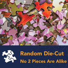 Bits and Pieces large 15x19 puzzle size for a substantial, engaging experience