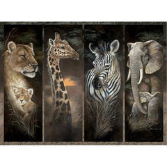 Bits and Pieces Pride of Africa lions image for a calming wildlife puzzle experience