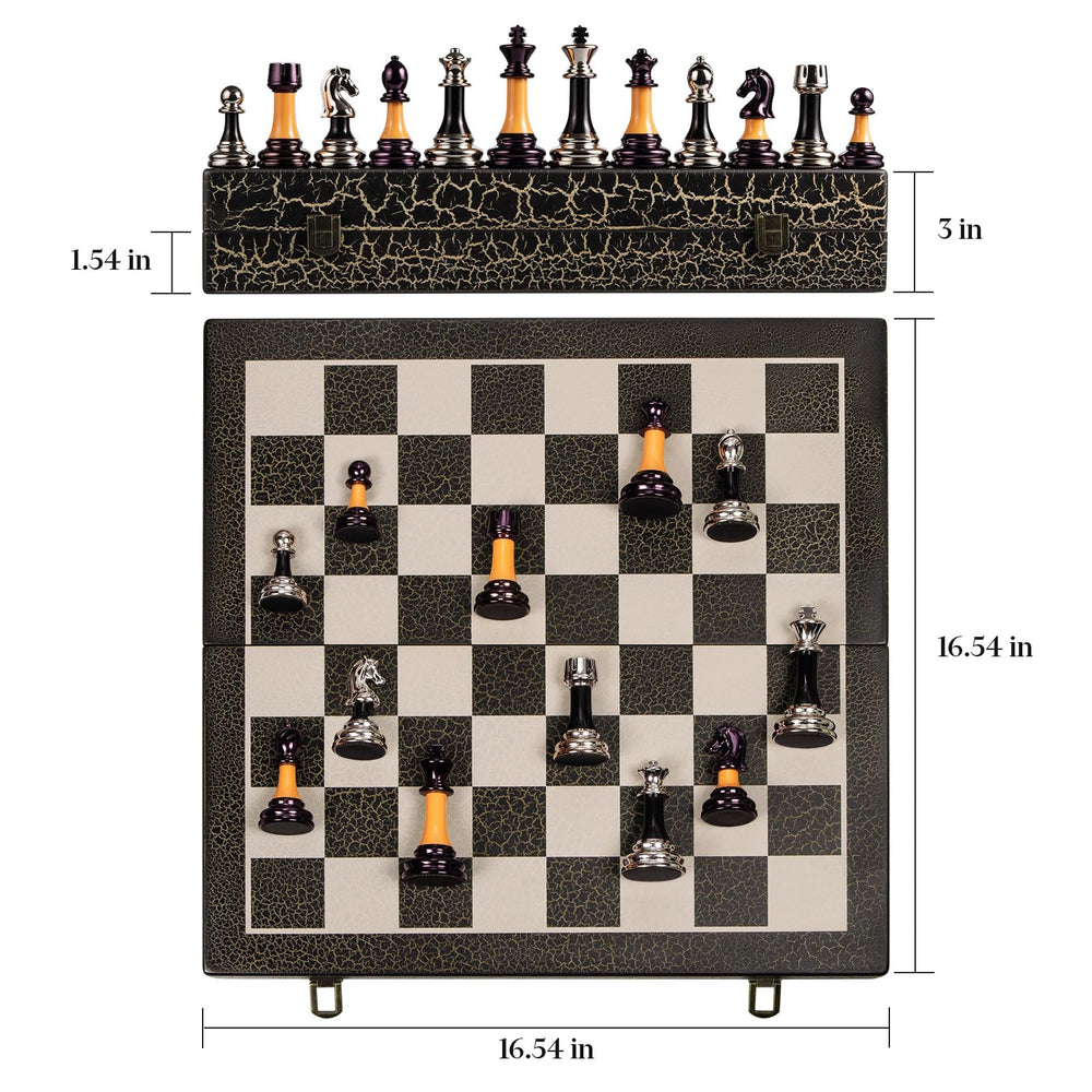 BIVOMON chess board hinges brass for smooth opening and durability