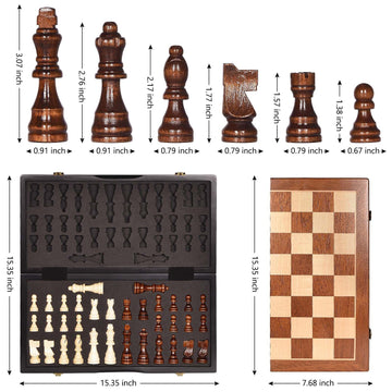 BIVOMON magnetic board holds pieces firmly for steady play.