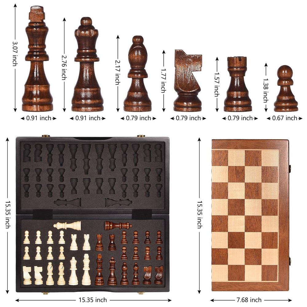 BIVOMON magnetic board holds pieces firmly for steady play.