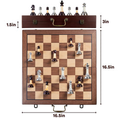 BIVOMON weighted acrylic chessmen close-up with durable grip and quiet play.