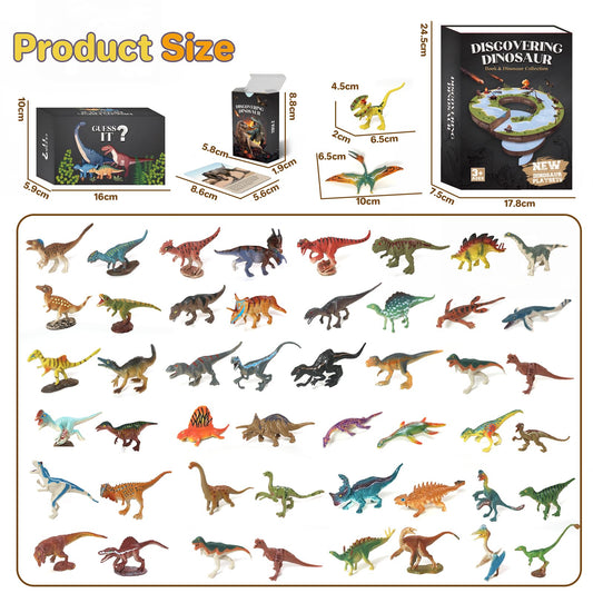 BIWASE dinosaur book-storage box keeps dinos organized after activity.