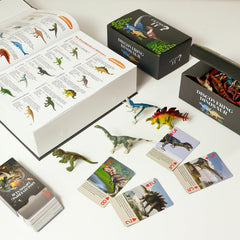 BIWASE dinosaur facts book covers 100 species for quick reference.