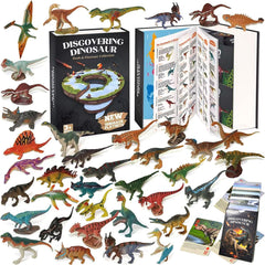 BIWASE 50-dinosaur figures with detailed features for imaginative play.
