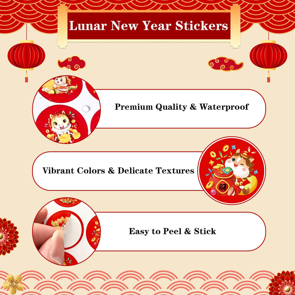 BIZIBAFF authentic Year of the Horse art enhances Lunar New Year crafts.