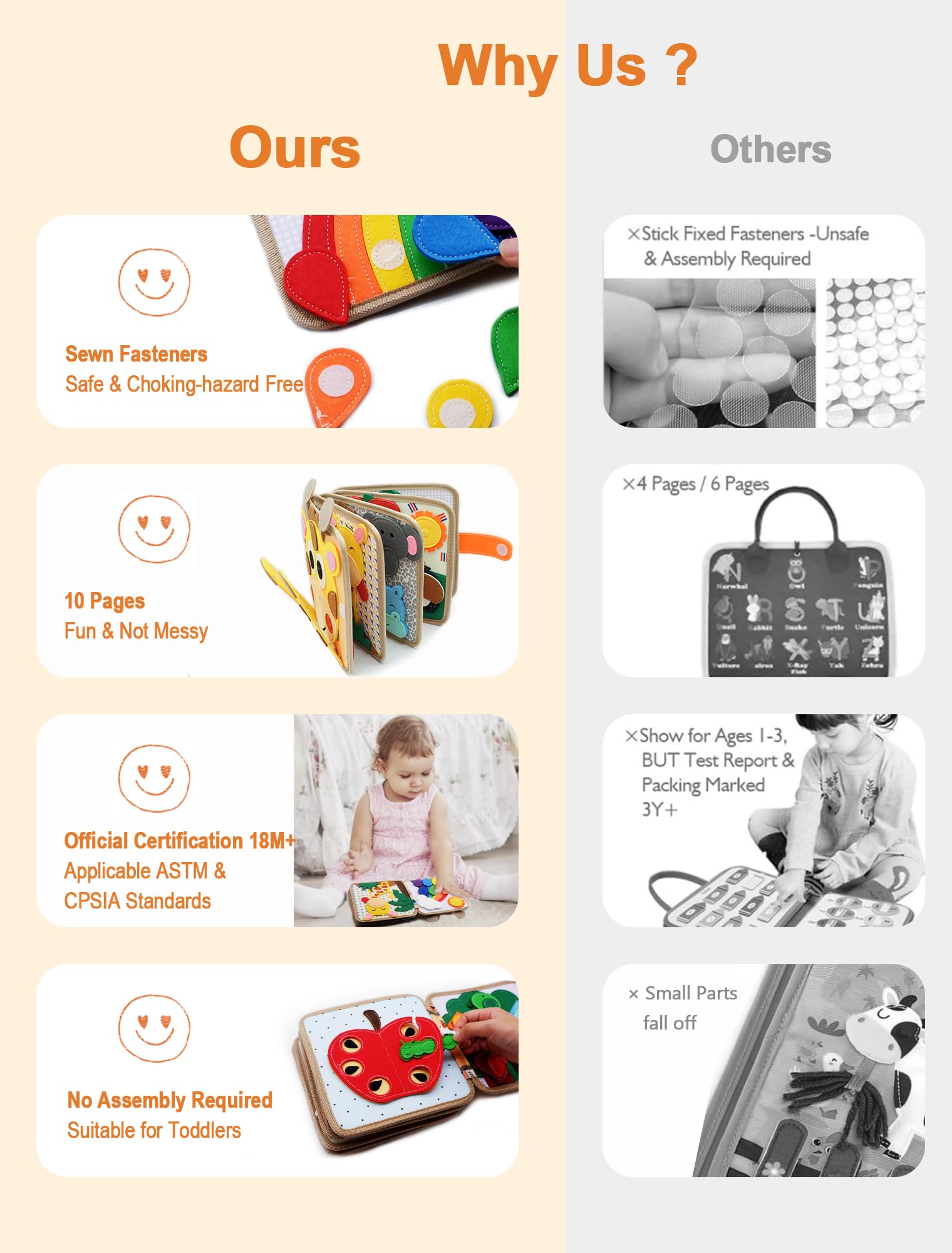 BizyKoady Busy Book rolling cars page boosts fine motor exploration