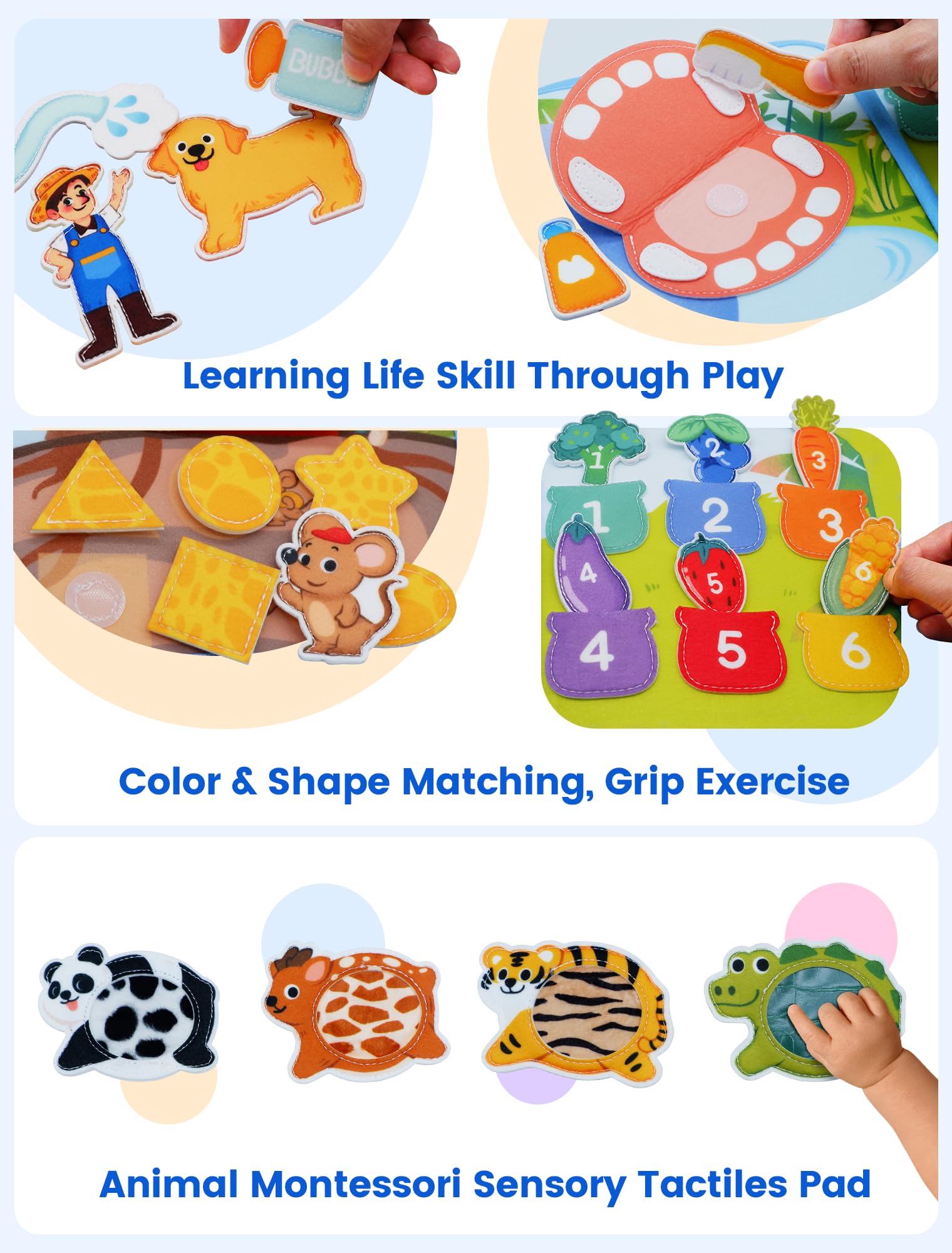 BizyKoady puppy hide-and-seek page encourages imaginative play.