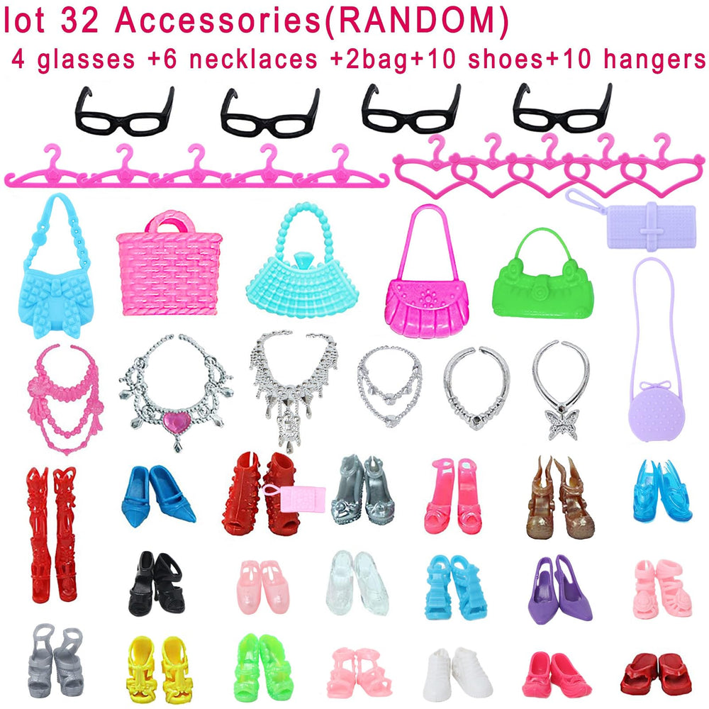 BJDBUS doll glasses 4pcs for character accents