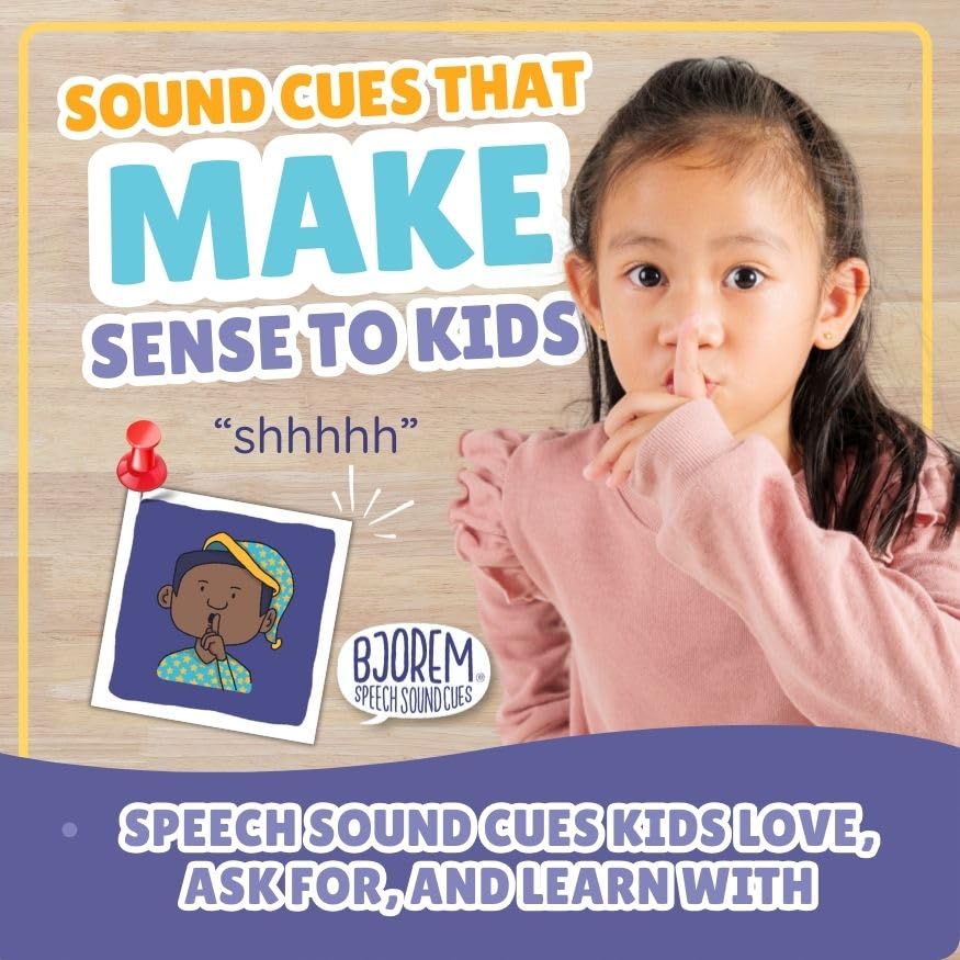Bjorem Speech 2nd Edition color illustrations on backs reinforce learning and retention.