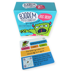 Bjorem Speech 2nd Edition long vowel group cards for extended syllable work