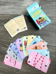 Bjorem Speech Go Fish game cards encouraging playful final -ts repetition.