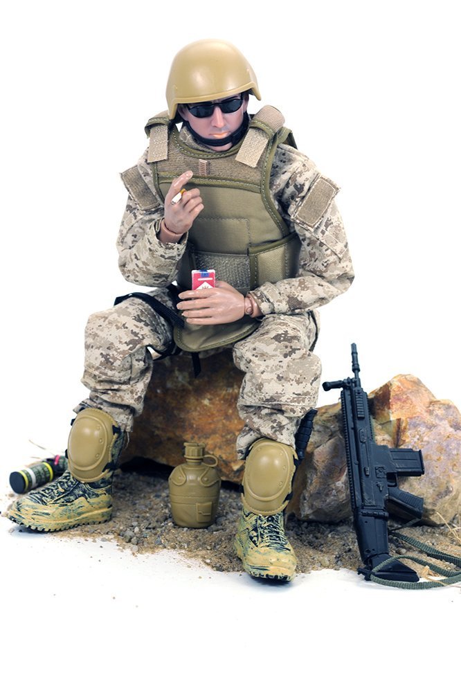 BJPEY figure showing detailed uniform, helmet, vest and boots