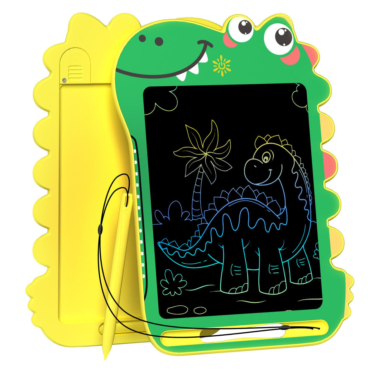 BKM LCD writing tablet 8.5-inch dinosaur doodle engaging kids in screen-free creativity