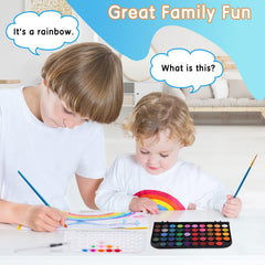 Blablaovy removable cover doubles as a palette for tidy painting sessions.