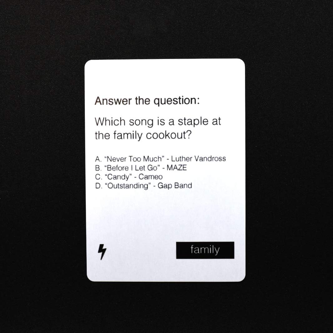 Response cards set for quick, playful banter