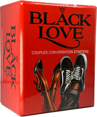 Black Owned Black Love Card Game date night set ready for couples' conversation