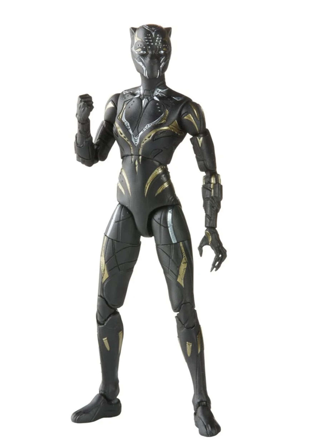 Swappable hands and accessories expand display options and play possibilities for Black Panther.