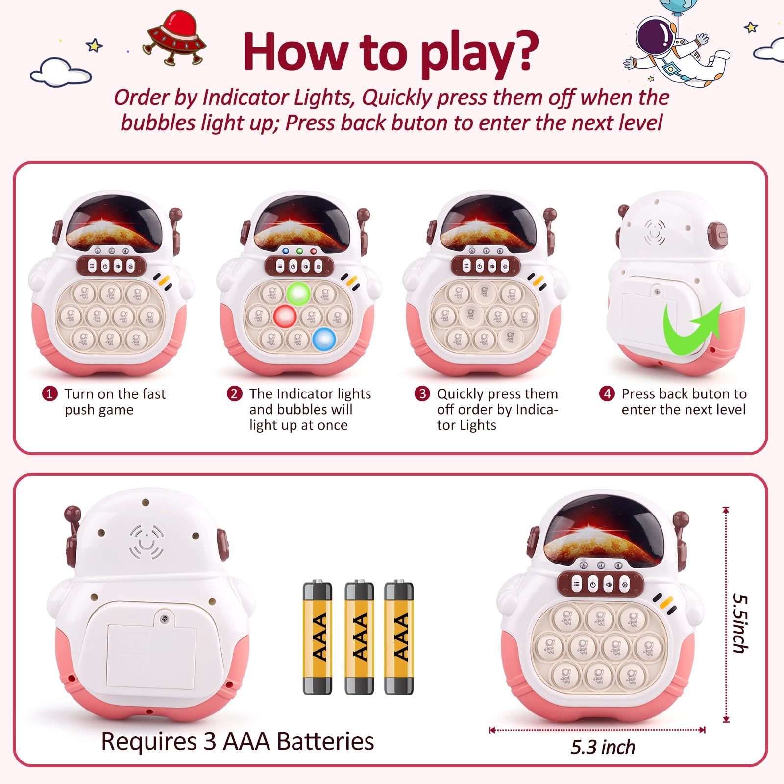 Blackma sensory toy makes a thoughtful gift for birthdays and holidays.