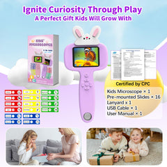 BLACKROOT gift-ready microscope ideal for birthdays and back-to-school moments