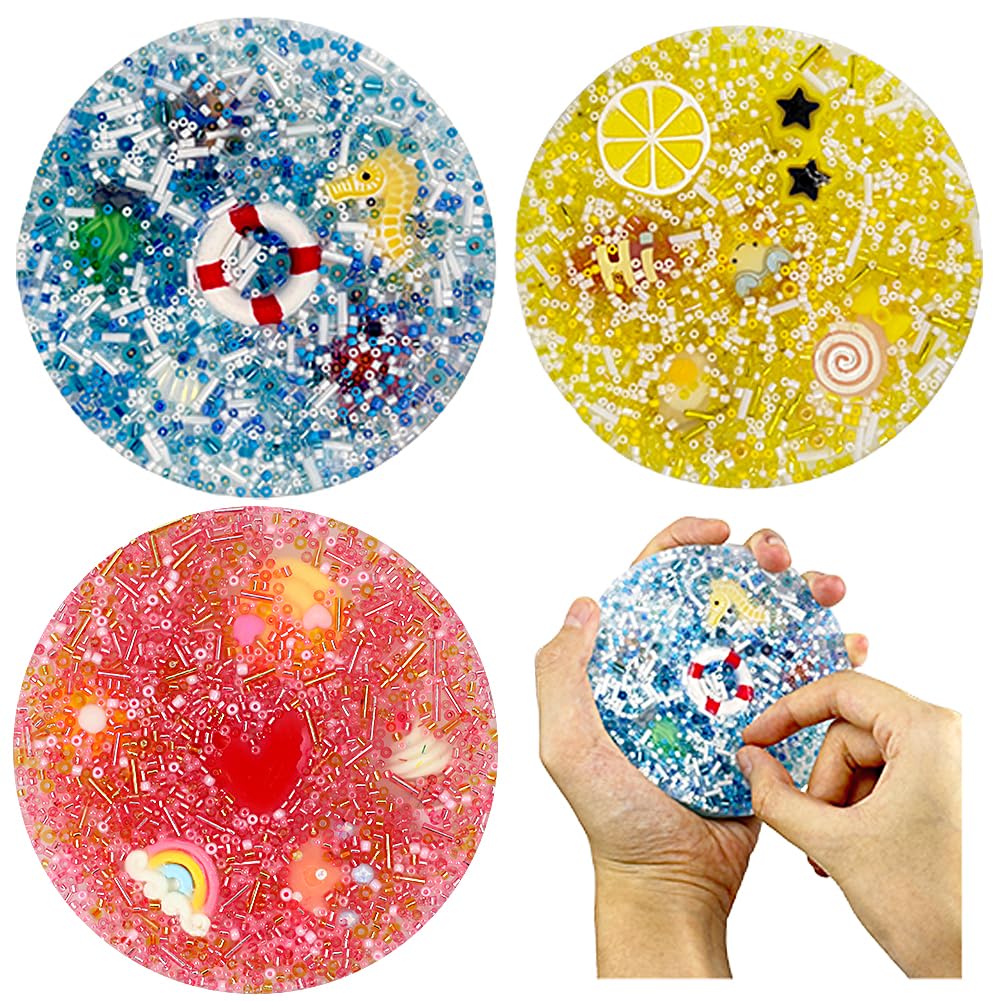 Blavvennt Picky Pad Blue Beads closeup for calming focus and tactile relief