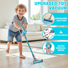 BLAXTEM 4-in-1 kids vacuum lights and sound boost imaginative play