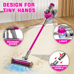 BLAXTEM 4-in-1 kids vacuum dusting-attachment for gentle surface cleanup.