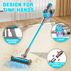 BLAXTEM roller attachment engages kids with carpets during play