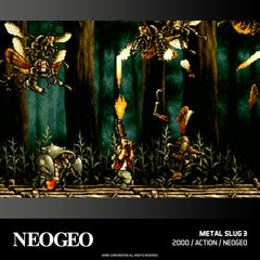 Blaze Evercade NEOGEO Arcade 3 screen display highlighting vibrant color output for immersive retro sessions.