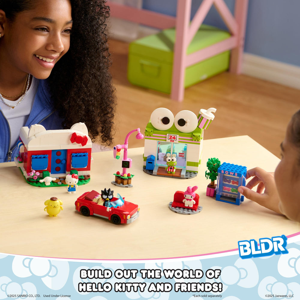 BLDR 145-piece build set provides creative play options.