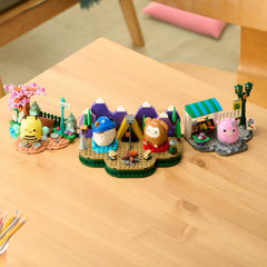 BLDR Sunny’s Park Life set dimensions show compact size for shelves.