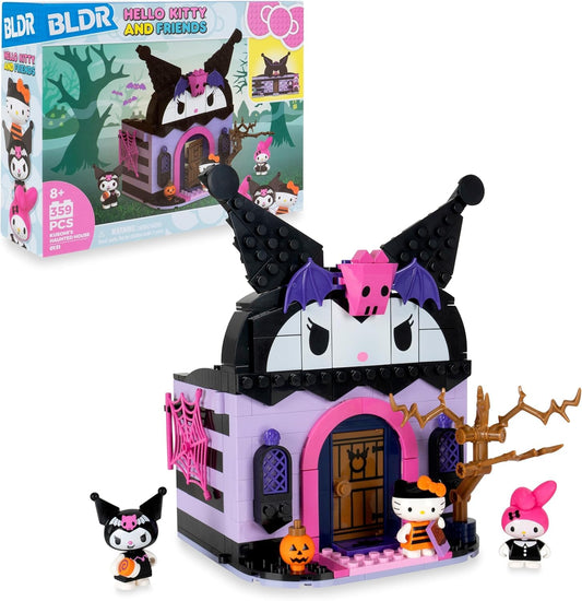 BLDR Hello Kitty and Friends haunted house front view for imaginative play