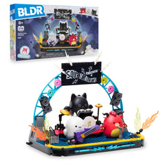 BLDR Squish Tour Stage for imaginative play and display.