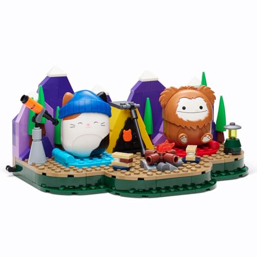 Cam the Calico Cat figure features a squishable belly for tactile fun.