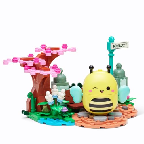 Sunny the Bee buildable figure with squishable belly for tactile play.