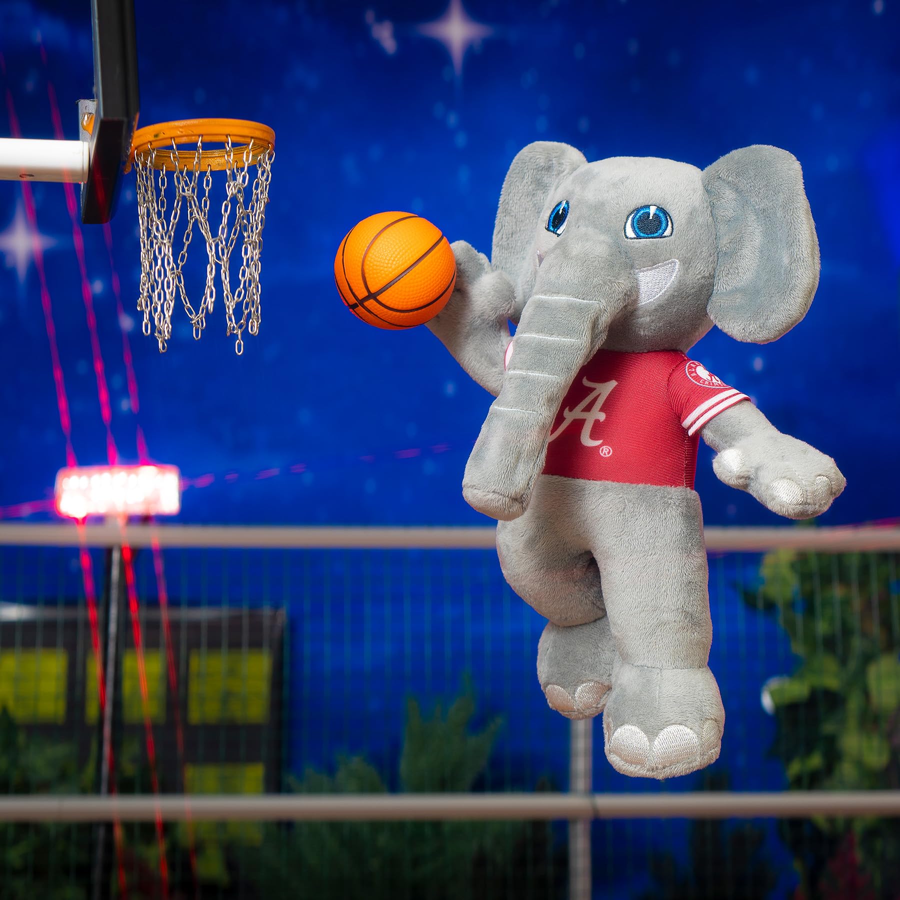 Bleacher Creatures Al The Elephant plush is a charming display piece and toy.