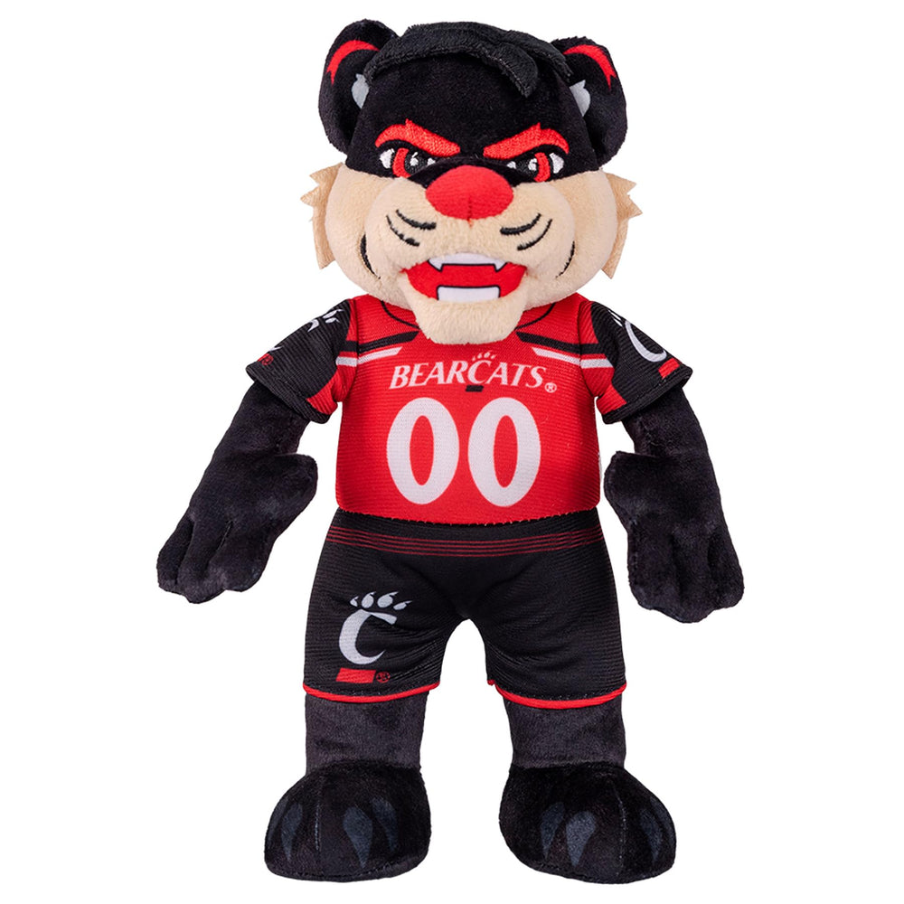 Bleacher Creatures Bearcat 10-Inch plush stands upright with logo detail.