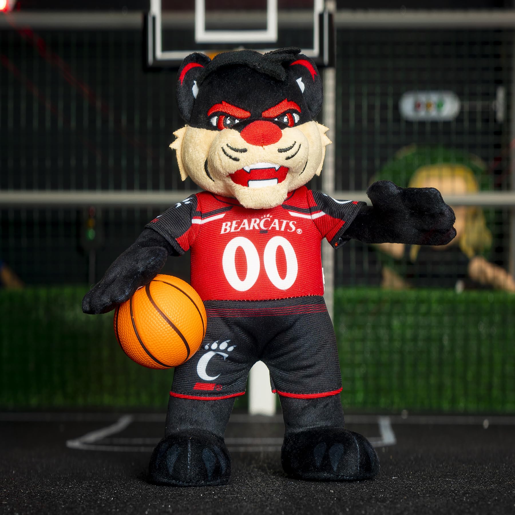 Bleacher Creatures Bearcat plush is officially licensed and ready for display.