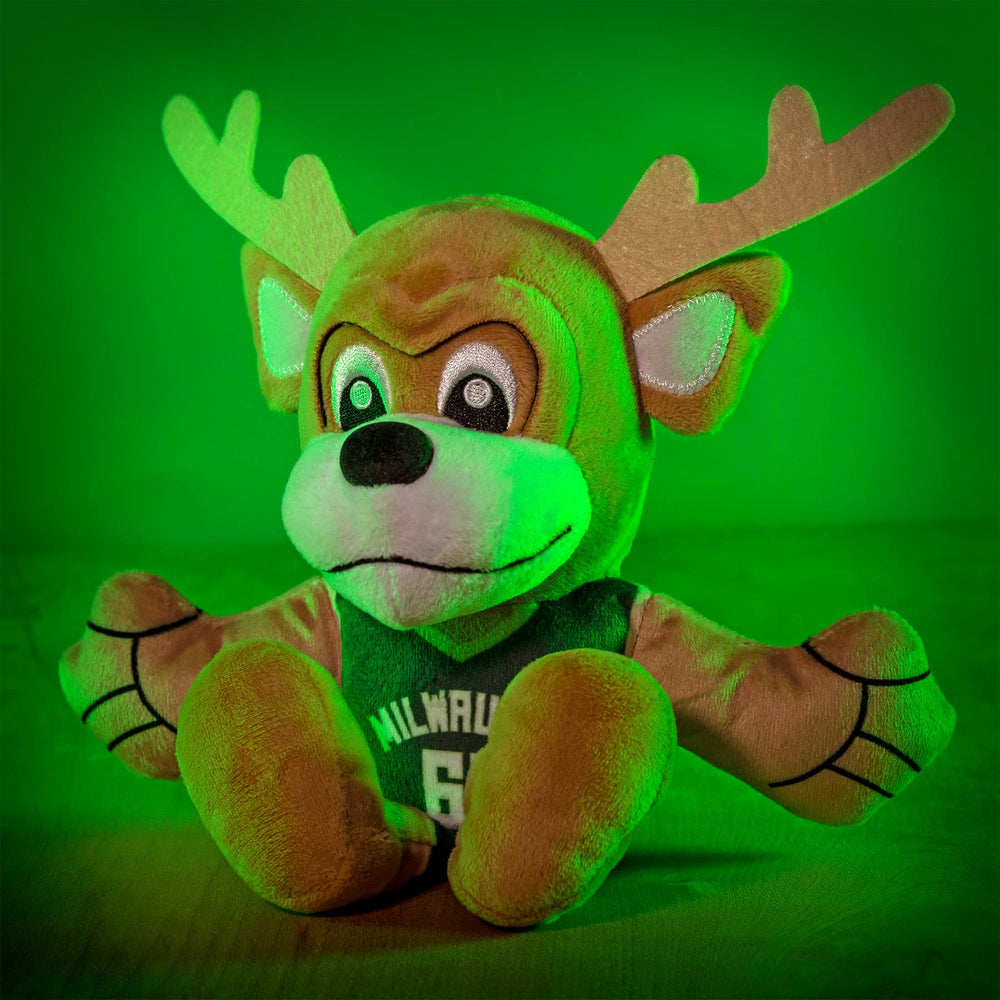 Gift-ready Bleacher Creatures Bango Bucks plush on display ready setup.