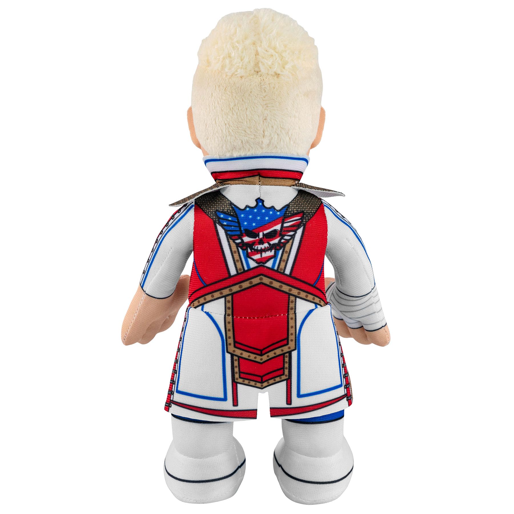 Bleacher Creatures Cody Rhodes 10-inch plush, gift-ready for fans and collectors.