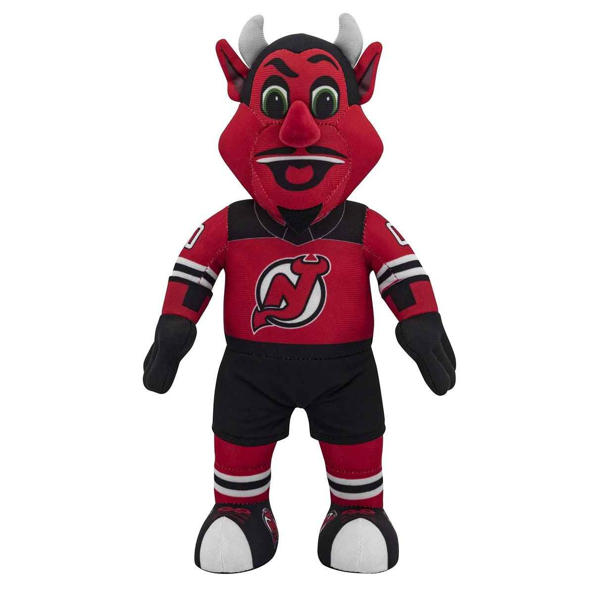 Bleacher Creatures Devils 10-inch mascot plush front view for display and photos