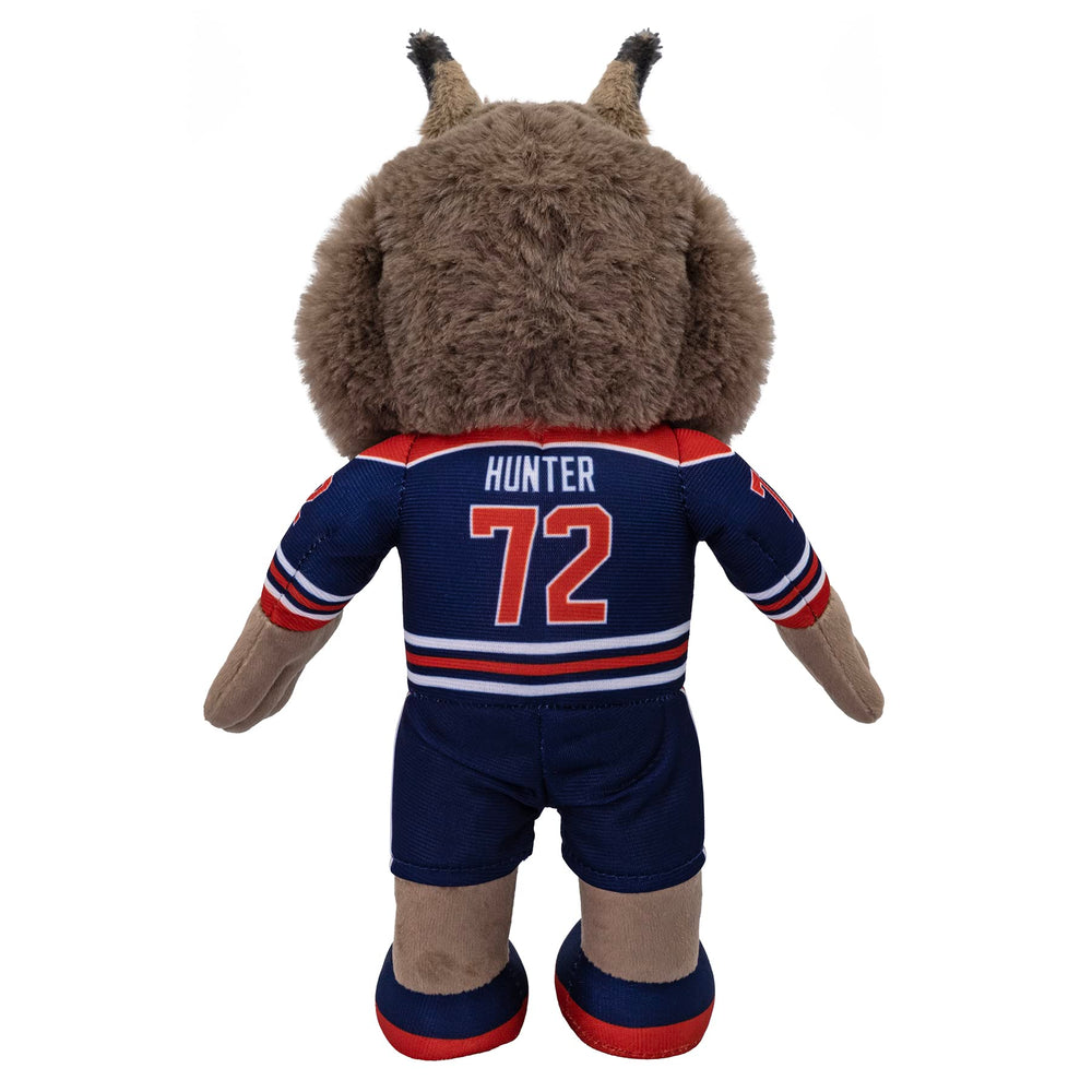 Bleacher Creatures Edmonton Oilers Hunter 10 packaging shows ready gift option for fans