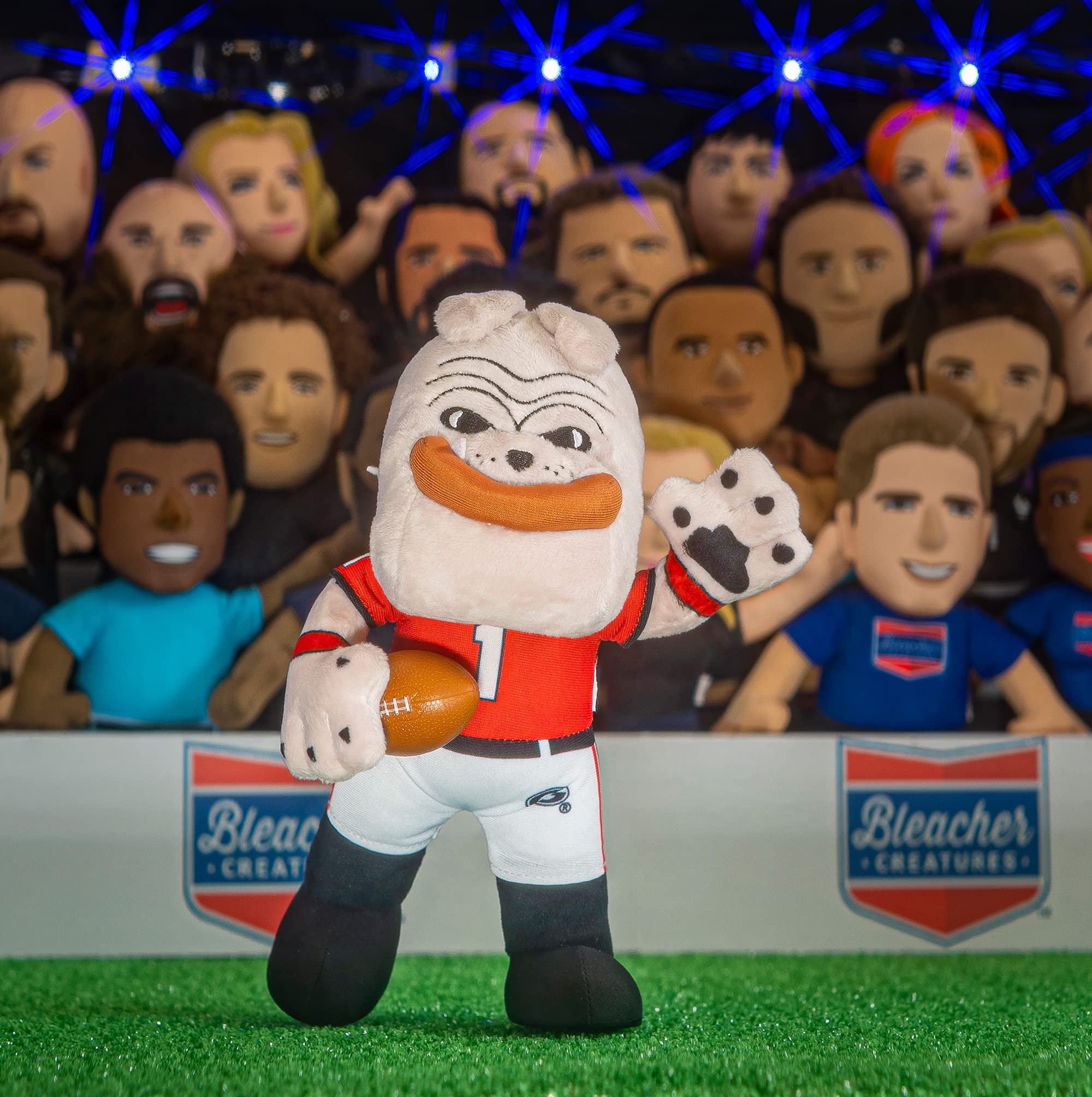 Bleacher Creatures Hairy Dawg package-included plush, ready for unboxing.