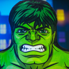 Bleacher Creatures Hulk 181 plush stitching detail ensures lasting cuddle action.