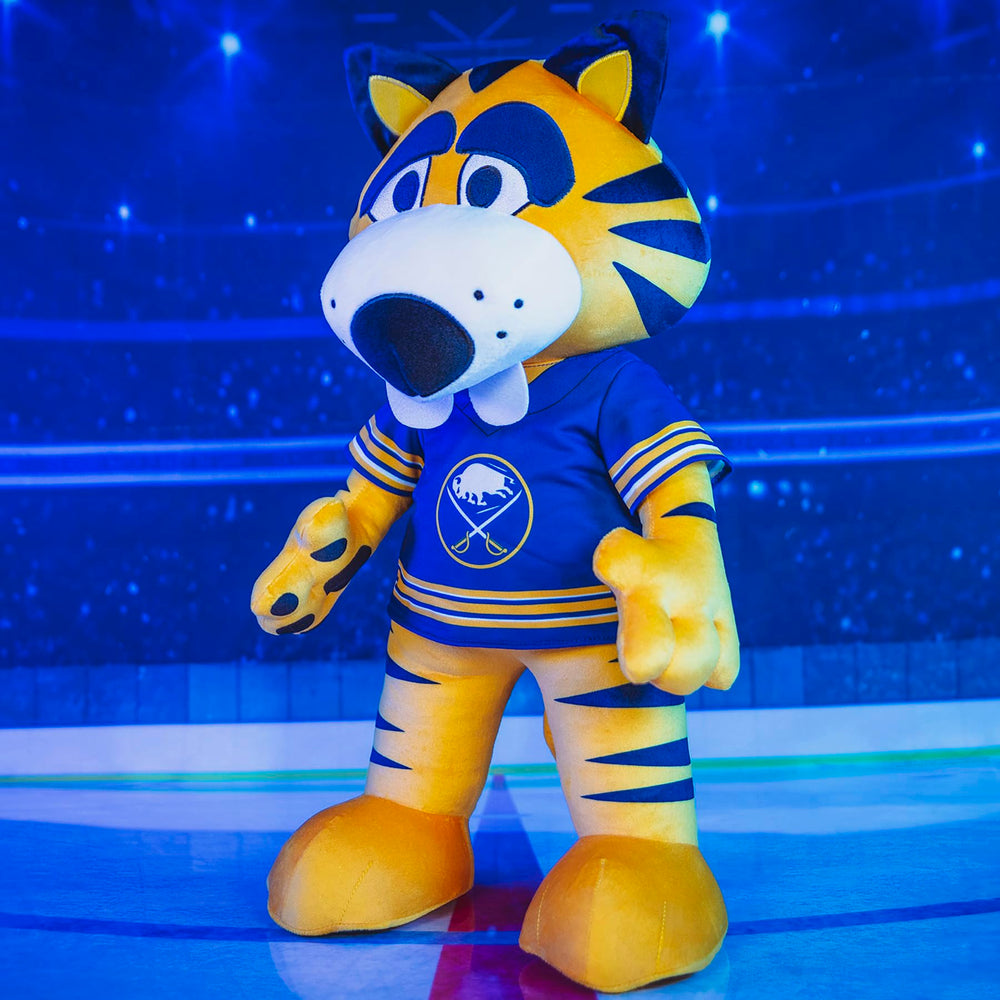 Official NHL licensing validates authentic Sabretooth mascot