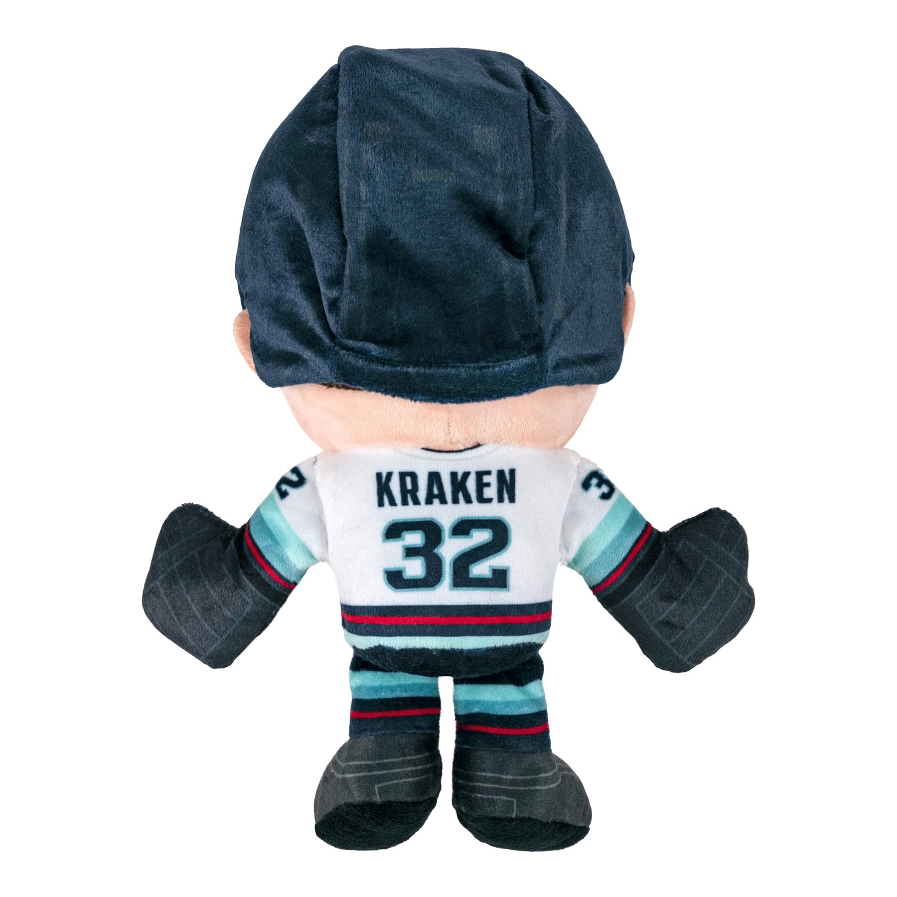 Kuricha Seattle Kraken plush showcases official NHL logo art for collectable display.