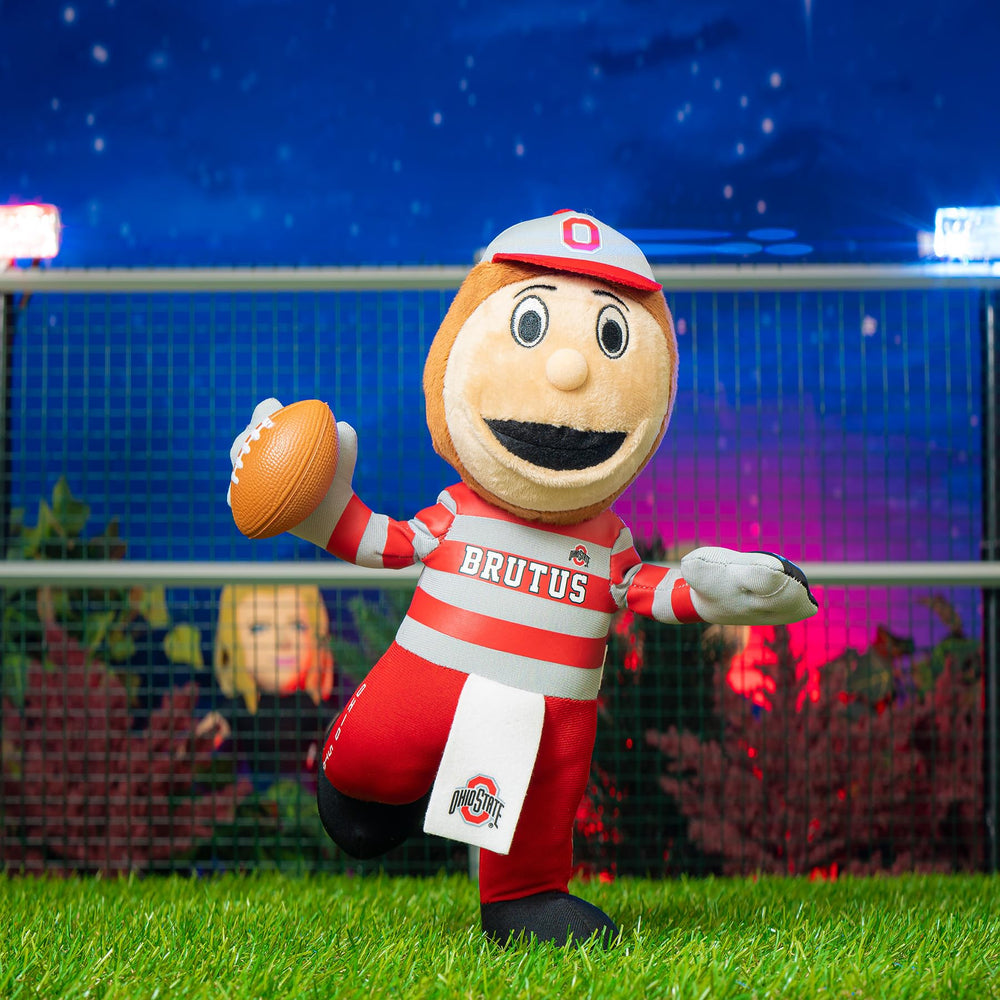 Bleacher Creatures Brutus plush, stitching detail, soft cuddle feel