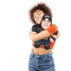 Bleacher Creatures John Cena 24-inch plush close-up print captures iconic details.